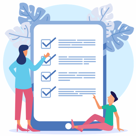 Ilustrasi Tim HRIS Online